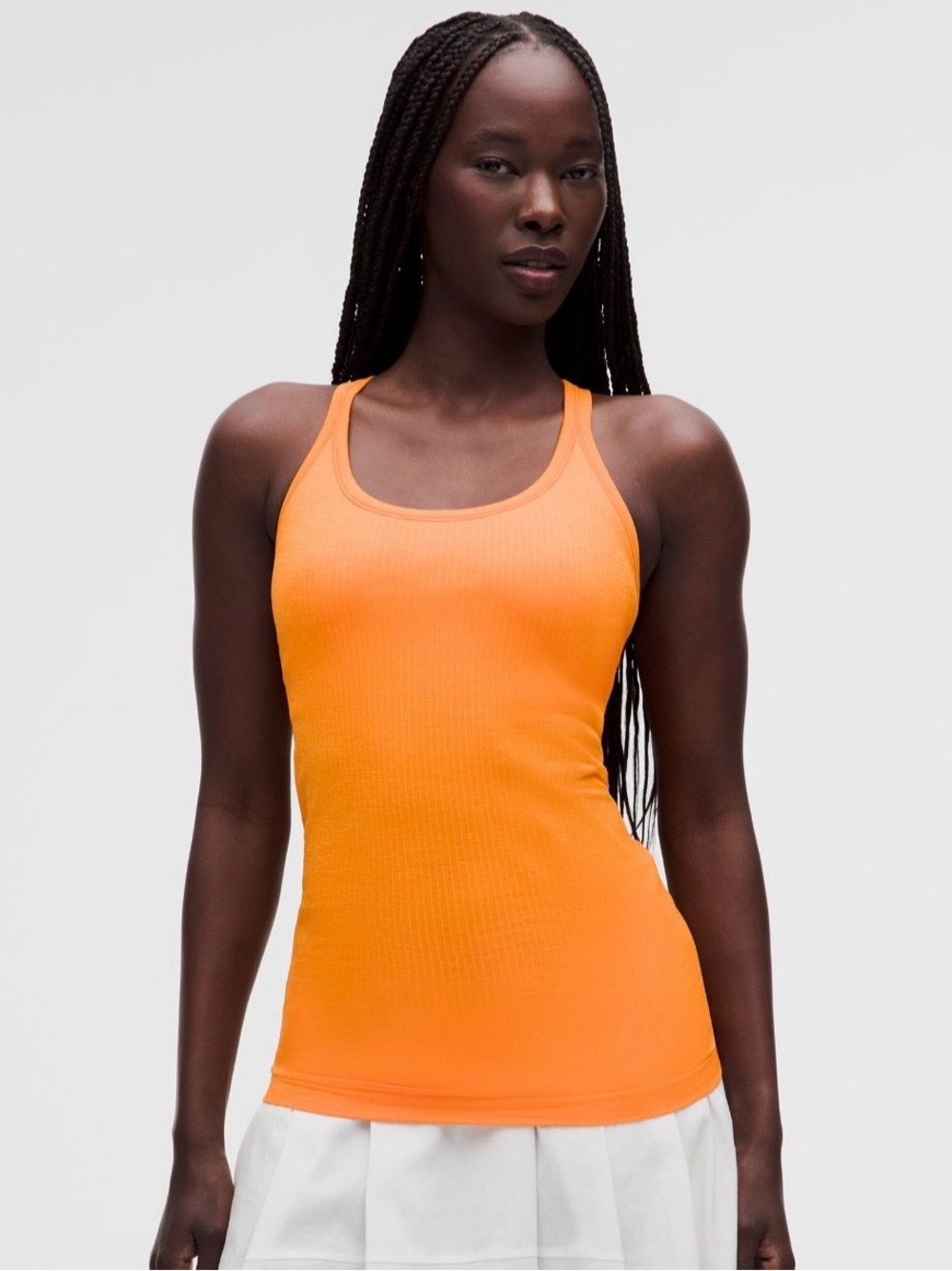 Lululemon Ebb to Street Tank Top Light Support, B/C Cup in Citrus Sizzle Size 14